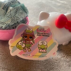 L.O.L. Surprise! Keroppi Cutie Doll Hello Kitty and Friends